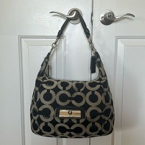 Coach hobo bag Kristin op art
